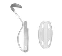 HOODANCOS Bike Wall Hanger Vertical Bike Hook with Rear Wheel Pad No Drill Mount for Indoor Garage Storage Space-saving Holder with Double Side Wings for Road Mountain Folding