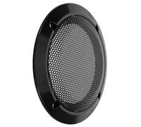 HOODANCOS Black Metal Car Speaker Grill Guard Mesh Cover Protective Speaker Case for Rear Grille Dustproof Audio Shield Enhancing Sound Quality