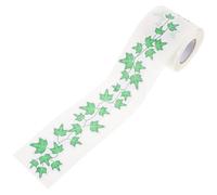 HOODANCOS Blackboard Decorative Stickers with Leaf Patterns, Paper Material, Easy to Use and Clean, 1 Roll for Classroom Learning Environment and Playroom Wall Borders with Spring Sense