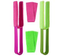 HOODANCOS Blinds Duster Brush for Car Vents and Fan Gaps with Delicate and Simple Design, Safe Pp Material and Superfine Fiber, Portable and Replaceable Brush Head for Window and Automotive