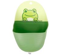 HOODANCOS Boys Standing Urinal Wall Mount Potty Training Urinal for Detachable Easy-Clean Design Moderate Capacity Cute Green Frog Color Non-Fade Material for Bathroom Use