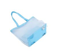 HOODANCOS Breathable Mesh Cat Carrier Tote Bag for Cats Tote Design for Vet Visits and Outdoor Walks 35x32x18cm Lake Blue