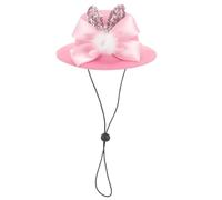 HOODANCOS Bunny Pet Hat Decorative Dog Hat Adjustable Rope Easy to Take on Or off Cloth Material Easter Festival Pet's Dressing for Cat and Pet Dog