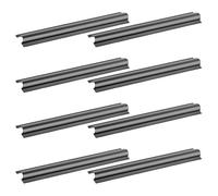 HOODANCOS Cable Management Organizer 8Pcs Black PVC Clips with Peel and Stick Feature for Car Interior Charging Cable