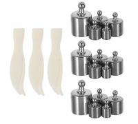 HOODANCOS Calibration Weight Set 100G Iron Mass Weights for Balance Scale 3 Boxes for Precise Weighing and Scale Testing in Scientific Experiments