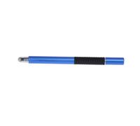 HOODANCOS Capacitive Stylus Pen for Precise Handwriting and Drawing for Smartphone and Tablet with Fine round Metal Tip, Multifunction Touch Screen Pen Blue Metal Body