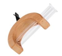 HOODANCOS Car Air Freshener Wooden Perfume Diffuser Bottle with Glass and Paper Material, Comfortable Feel and Stylish Design, Car Vent Clip for Creating Pleasant Atmosphere and Elegant