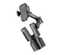 HOODANCOS Car Phone Cup Holder Expander Multifunctional Car Cup Holder Adapter for Secure Device Drink Storage Easy Installation Compatible with All Vehicles