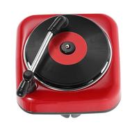 HOODANCOS Car Retro Record Player Perfume Clip Air Freshener Vent Outlet Diffuser Lightweight Plastic Automotive Scent with Classical Stylish Design for Car Interior
