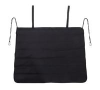 HOODANCOS Car Wear and Tear Resistant Protective Barrier Rear Bumper Protector Pad Foldable Black Trunk Mat Made of Sturdy Oxford Cloth and Pvc for Automotive Use against Pet Claws for Car