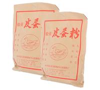 HOODANCOS Century Egg Powder 140g X 2 Bags for Pickled Duck and Hen Eggs Making Recipe Ingredient Authentic Asian Flavor for Cooking and Crafting