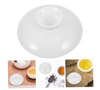 HOODANCOS Ceramic Tea Pot Lid Replacement High-temperature Heat Insulation Cover for Tea Cups and Teapots Preserves Aroma and Prevents Spillage Easy to Clean and Use