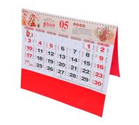 HOODANCOS Chinese Horse Year Wall Calendar Traditional Lunar Hanging Planner with Clear Holiday Markings for Year Celebrations and Prosperity Symbolism