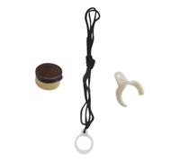 HOODANCOS Clarinet Thumb Rest and Finger with Rest for Improved Playing Comfort Sturdy Plastic and Nylon Material Suitable for Descant Clarinet Accessories