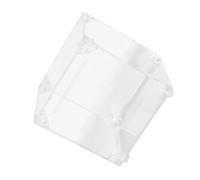 HOODANCOS Clear Acrylic Savings Jar Openable Money Box for Adults Transparent Reusable Tip Jar for Homes Offices Restaurants Easy Assembly Money Storage Container for Cash Management