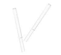 HOODANCOS Clear Acrylic Sheet Music Clips Music Stand Page Holders for Musicians and Composers Compact and Portable