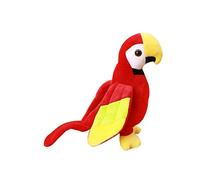 HOODANCOS Colorful Parrot Parrot Animal Plush Stuffed Animals Bird Parrot Birds Bird Wing Stuffed Parrot Parakeet for Parrot Stuffed Animal Bird Cuddly Soft Red