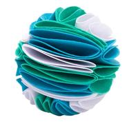 HOODANCOS Colorful Pet Sniff Ball for Dogs Slow Feeder Chewing Enhances Scent Training Reduces Stress and Boredom Safe Easy to Clean Chew for Puppies