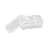HOODANCOS Compartment Reptile Egg Incubator Box Lightweight Transparent Hatchery Tray for Snakes Lizards Geckos and Crawling Pets Professional Breeding Hatchery Case