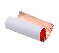 HOODANCOS Copper Foil Sheets for EMI Shielding and Soldering 300x200mm 5 Pcs 0.2mm Thickness Copper Foil Paper Suitable for Electrical Repairs and Holiday Cards