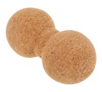 HOODANCOS Cork Peanut Massage Ball 8X16Cm for Muscle Roller Fitness Back Neck Relief Foot Therapy Massage Ball for Yoga and Sports