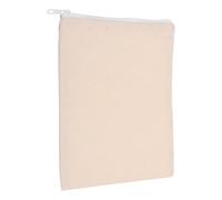 HOODANCOS Cotton Drawstring Heating Pad Salt Bag for Therapeutic Use and Fatigue, White Mini Stock Bag for On-the-go Therapy and Wellness Routine