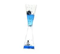 HOODANCOS Creative Liquid Quicksand Timer Decorative Hourglass for Desktop Ornament Educational Paperweight for Home Office Bedroom Decor