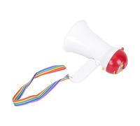 HOODANCOS Creative Portable Megaphone Loudspeaker Voice Amplifier for Speech and Live Performance Lightweight Handheld Loudspeaker for Stage Use and Public Speaking