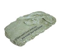 HOODANCOS Creative Resin Angel Pet Memorial Stone for Dog and Cat Garden Ornament Outdoor Marker Figurine for Sympathy and Tribute Weather-resistant Animal Grave Plaque