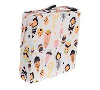 HOODANCOS Dining Chair Cushion with Strap and Buckle Comfortable Booster Seat Pad for Years Polyester Cover for Indoor and Outdoor Use