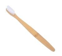 HOODANCOS Disposable Bamboo Charcoal Toothbrush and Non-Slip Handle 4pcs with Nylon Bristles for Maintaining Healthy Gums Eco-Friendly White Manual Toothbrush for Travel and Daily Use