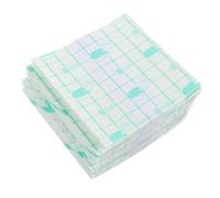 HOODANCOS Disposable Practical and Film 100pcs Makeup Paper Palettes Pu Material Comfortable Hand Mixing Tray Cosmetic Accessory for Salons and Home Use