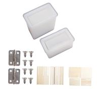 HOODANCOS DIY Cigarette Case Making Kit Silicone Mold for Handmade Resin Boxes Complete Craft Kit with Frame and Accessories Easy to Use for Resin Art and Home Decor