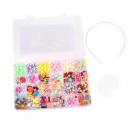 HOODANCOS DIY Educational Beaded Set for Handmade Puzzle with Beads Creative Craft Kit for Developing Practical Skills and Imagination
