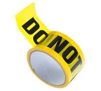 HOODANCOS Do Not Enter Safety Tape Yellow Black Self-adhesive Warning Tape for Walls Floors Industrial Strength Adhesive for Construction Sites and Hazardous Areas