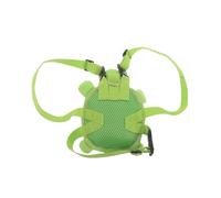 HOODANCOS Dog Backpack Carrier with Adjustable Straps, Plush Turtle Shape Pet Travel Pouch, Zipper Snack Bag for Puppy Walking, Hiking, Outdoor Activities, and Food Storage