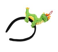 HOODANCOS Dragon Horns Headband for Women, Cloth Dragon Shape Hair Accessory, Comfortable and Practical for Celebrating the Dragon Year and Daily Use