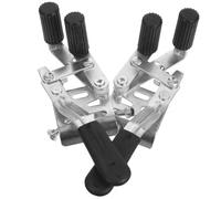 HOODANCOS Drive Wheelchair Replacement Parts for Long-Lasting Use and 2pcs Side Screw Brake Accessories Made of Steel and Plastic Easy Installation Suitable for Mobility Aid Handbrake