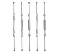 HOODANCOS Ear Spoon Set Earwax Picker Tools 5pcs for Earwax Removal Stainless Steel Easy-to-use and Practical Suitable for Trained Professionals