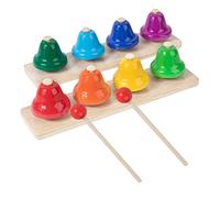HOODANCOS Eight Tone Desk Bell Toys Musical Instruments for Toddlers Sensory Toys for Boy Girl Months