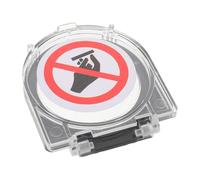 HOODANCOS Elevator Button Guard 1pcs round PC Power Switch Protector with Self-adhesive Backing, Anti-dust Push-button Cover for Industrial Electrical Equipment and Control Panels