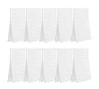 HOODANCOS English Handwriting Practice Notebook Sturdy Writing Sheets 10pcs with Dual-sided Dotted Lined Paper, 10 Books with 500 Sheets for Creative Writing Tasks and Activities