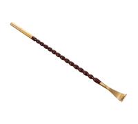 HOODANCOS Ergonomic Wooden Back Scratcher with Brass Head Portable Lightweight Body Itch Relief Tool for Men Women Adults Smooth Design for Comfortable Massage and Stress Relaxation