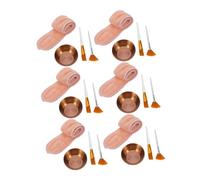 HOODANCOS Esthetician Facial Supplies Set Rose Gold Facial Bowls Headband and Tools for Spa and Home Skincare Multifunctional Kit for Professional and Daily Use