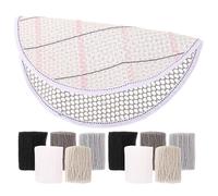 HOODANCOS Fluffy Crochet Hook Rug Yarn with Precut Threads for Tufting Carpet Embroidery DIY Crafting Soft Yarn for Rug Making Kits Suitable for Beginners and Experienced Crafters