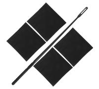 HOODANCOS Flute Cleaning Rod and Maintenance Cloth Set with 1 Flute Cleaning Stick and Instrument Care Kit for Wind Instruments Suitable and Musical Maintenance