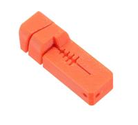 HOODANCOS Fly Fishing Threader Tool with Four Slot Abs Organizer, Magnetic Tippet Guide for Small Hooks, Compact and Easy Accessibility for Stream Tying and Trout Fishing Accessories