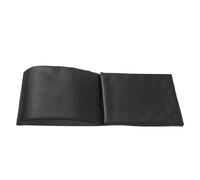 HOODANCOS Foldable Abdominal Exercise Pad with Back Support, Portable Core Workout Mat for Home and Gym Training, Black Sit-up Cushion for Abdominal and Back Exercises