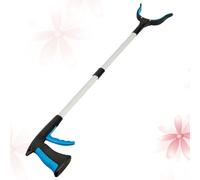 HOODANCOS Foldable Trash Picker Grabber Tool with Extended Reach, Lightweight Litter Reacher for Garden and Outdoor Waste Collection, Portable Trash Reaching Assist Tool