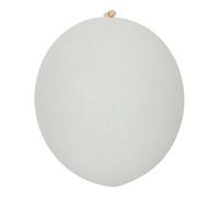 HOODANCOS Giant Weather Balloon 72 Inch White Latex for Meteorological Study and Science Experiment, Lightweight 130g Material with Optimal Visibility Tracking and Versatile Use for Field